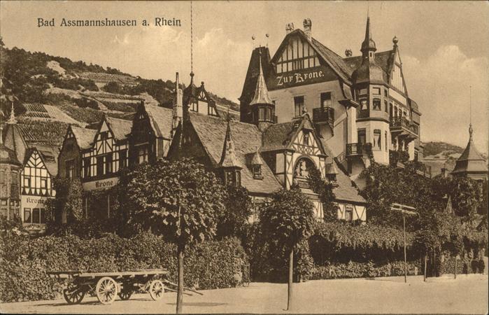 Assmannshausen Gasthaus zur Krone