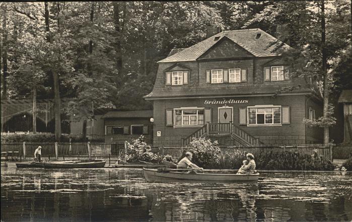 Glauchau Gründelhaus Gründelteich