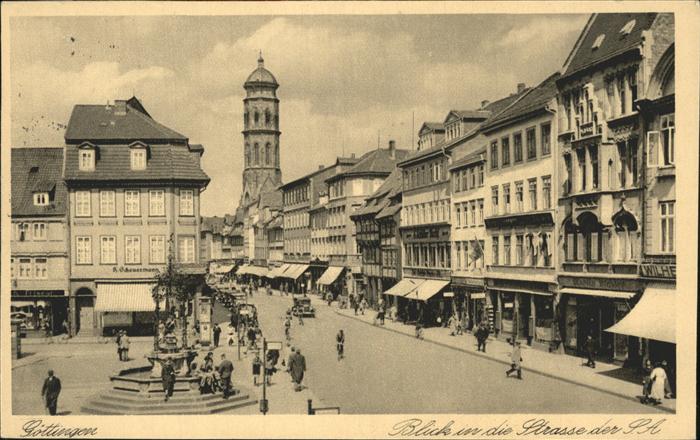 Goettingen Niedersachsen Strasse der S. A.