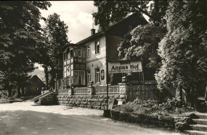 Gohrisch Hotel Annas Hof