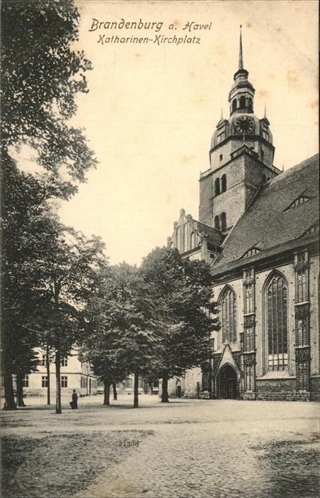 Brandenburg Havel Katharinen-Kirchplatz