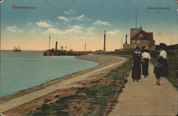 BREMERHAVEN Nordsee Decihpromenade