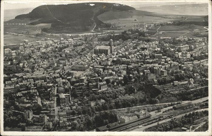 Annaberg-Buchholz Erzgebirge Pöhlberg Flugaufnahme