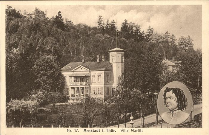 Arnstadt Ilm Villa Marlitt Portrait