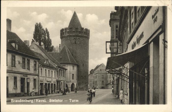 Brandenburg Havel steintor Turm
