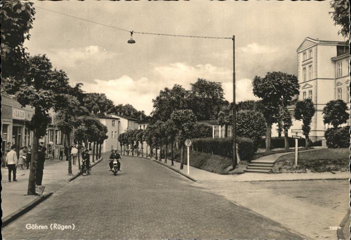 Goehren Ruegen Strasse Motorrad