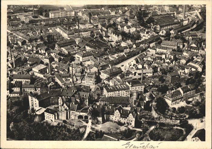 Glauchau Flugaufnahme