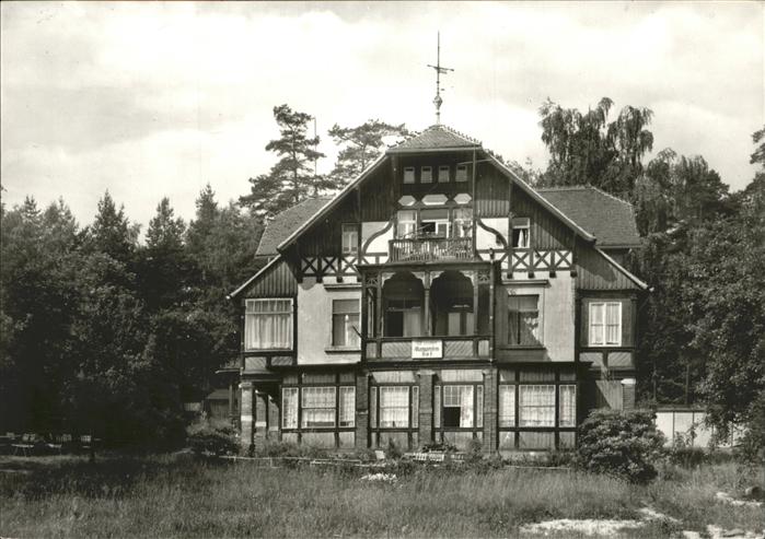 Gohrisch FDGB Erholungsheim Margaretenhof