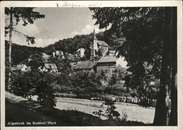 Altenbrak Harz Bodetal