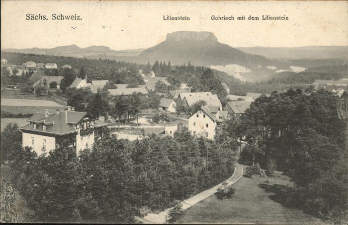 Gohrisch Lilienstein Sächs. Schweiz