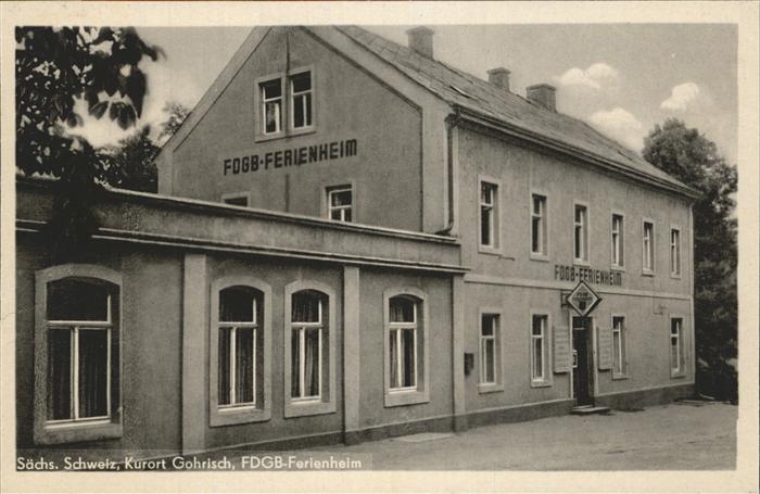 Gohrisch FDGB Ferienheim