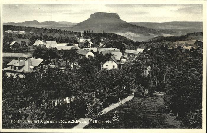 Gohrisch Lilienstein Höhenluftkurort