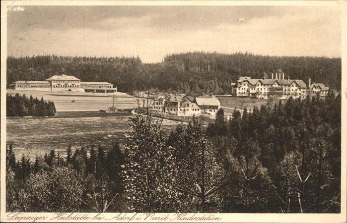 Adorf Vogtland Leipziger Heilstätte Kinderstation