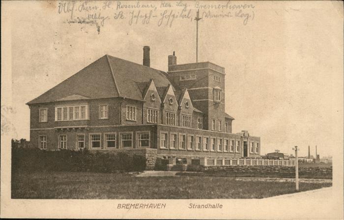 Bremerhaven Strandhalle Feldpost