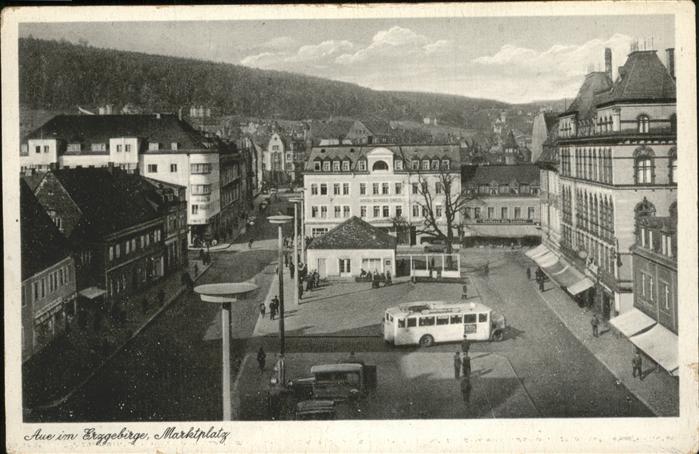 Aue Sachsen Marktplatz