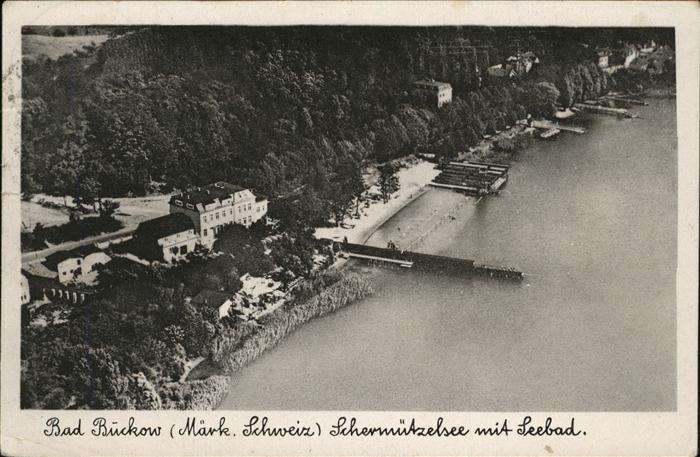 Buckow Maerkische Schweiz Seebad