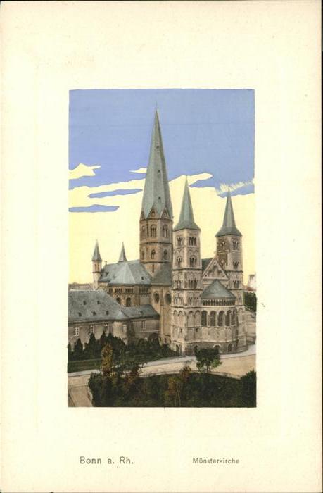 Bonn Rhein Münsterkirche