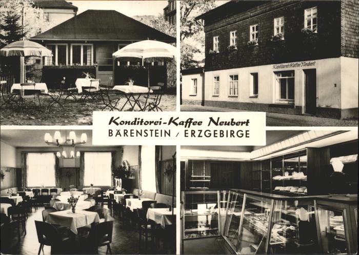 Baerenstein Annaberg-Buchholz Konditorei Neubert