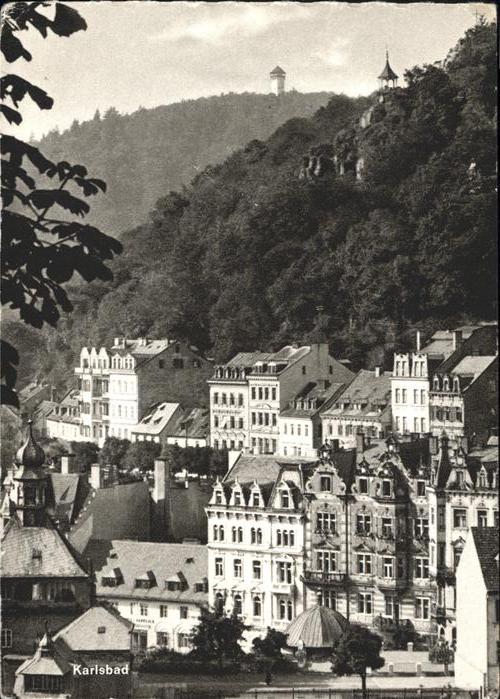 Karlsbad Eger Hirschensprung Freundschaftshöhe