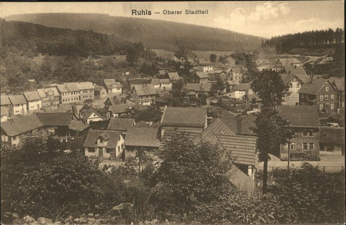 Ruhla Oberer Stadtteil