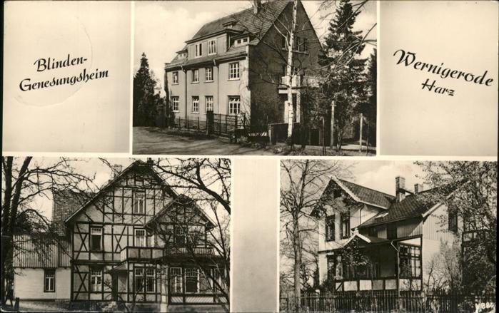 Wernigerode Harz Blinden-Genesungsheim