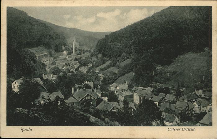 Ruhla Unterer Ortsteil