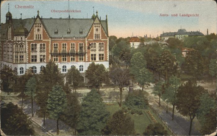 CHEMNITZ Sachsen Amts- udn Landgericht Oberpostdirektion