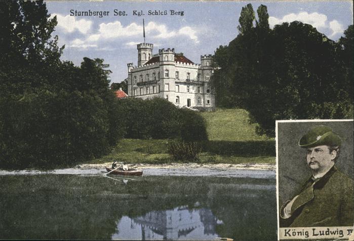 Starnbergersee Kgl. Schloß Berg