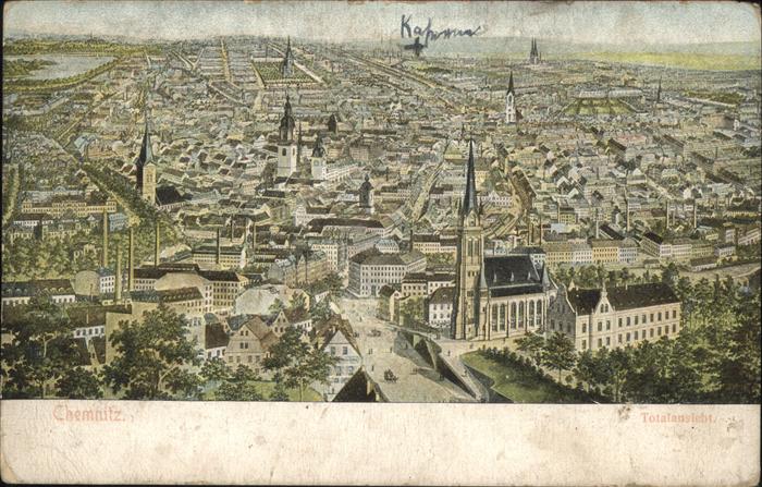 Chemnitz Totalansicht