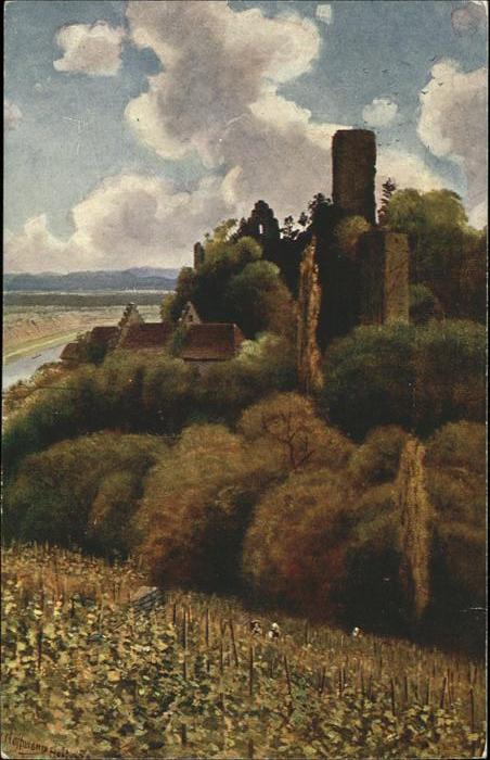 Hoffmann Heinrich Ruine Ehrenberg am Neckar