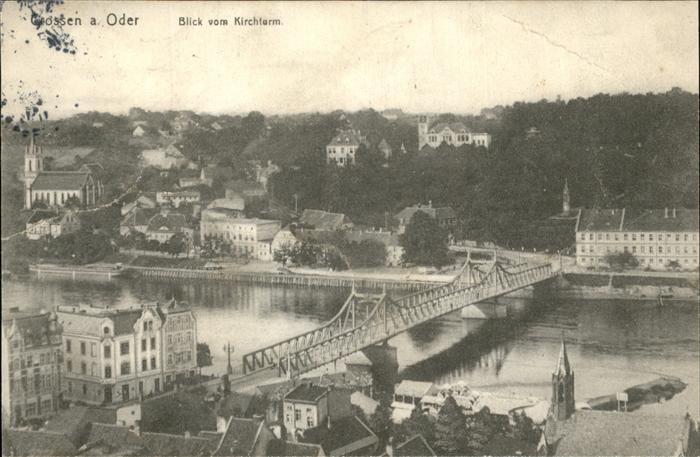 Crossen Oder Brücke Fluss