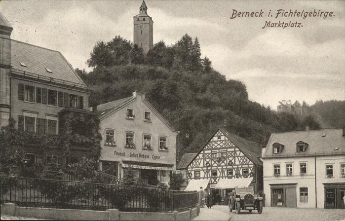 Bad Berneck Fachwerk Auto Turm