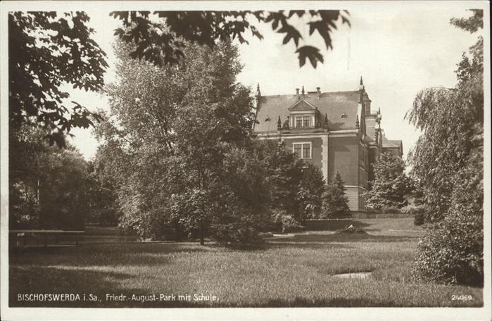 Bischofswerda Friedrich August Park Schule