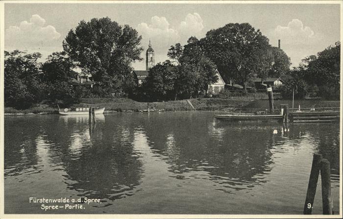 Fuerstenwalde Spree Spree Schiff Boot