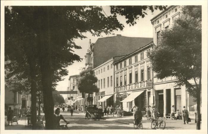 Fuerstenwalde Spree Ernst Thälnmann Strasse Fahrrad Wagen M