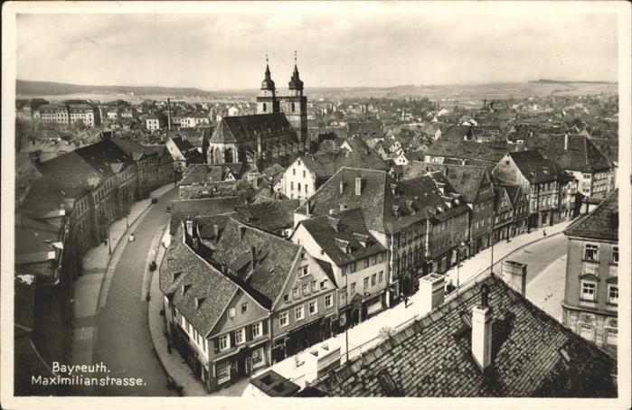 BAYREUTH Bayern Maximilianstrasse