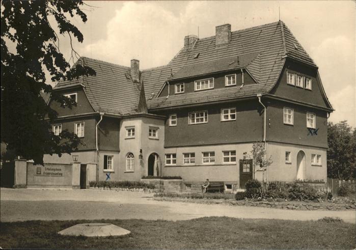 Crawinkel FDGB Erholungsheim Friedrichsanfang