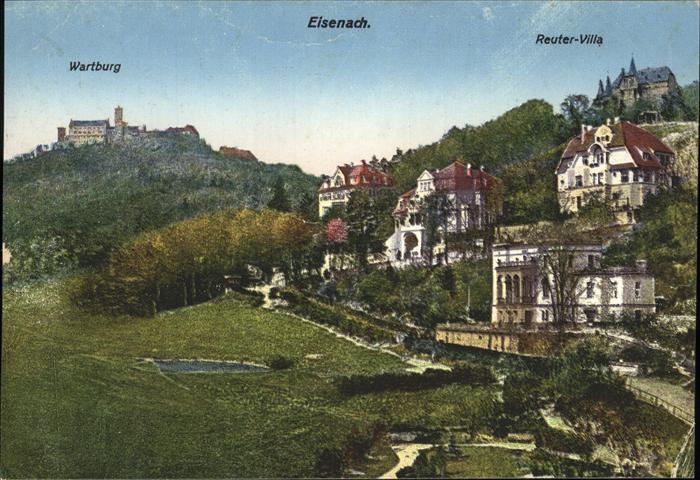 Eisenach Thueringen Wartburg Reuter Villa