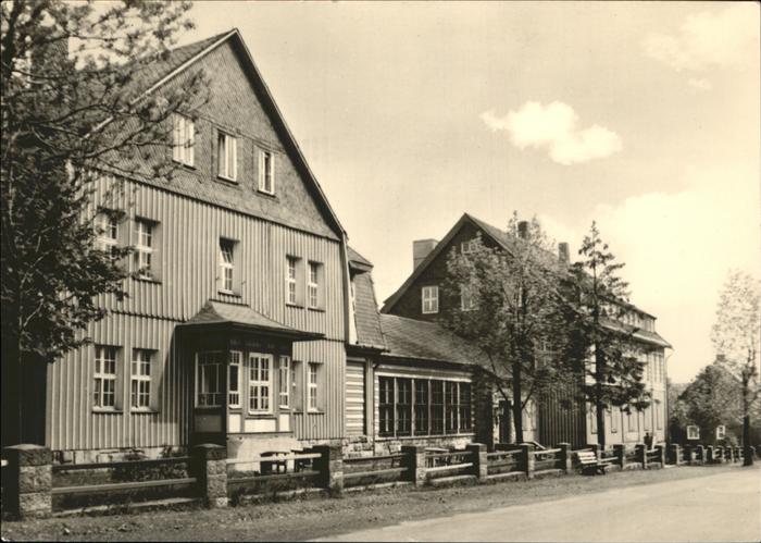 Frauenwald Thueringen FDGB Ferienheim Raymone Dien
