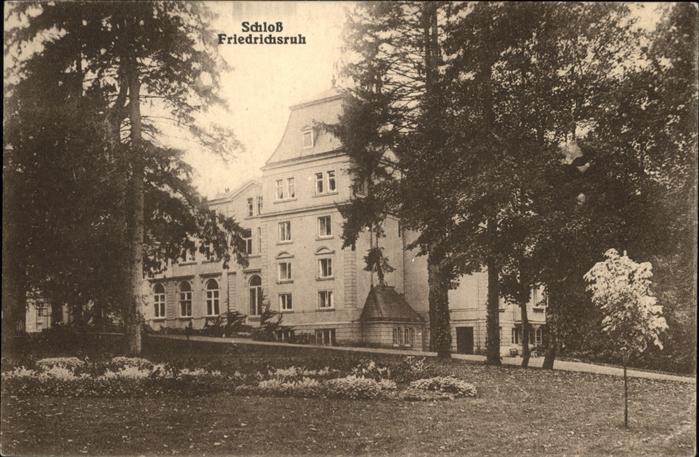 Friedrichsruh Aumuehle Schloss