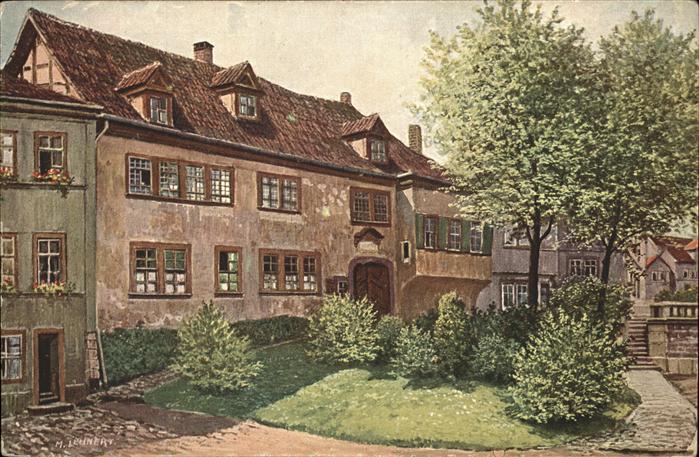 Eisenach Thueringen Bachhaus Gemälde M. Lehnert