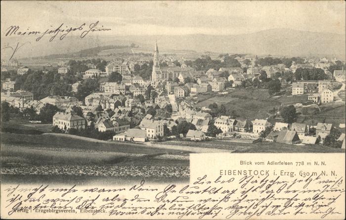 Eibenstock Blick Adlerfelsen