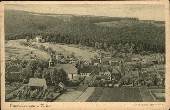 Finsterbergen Blick vom Kurhaus