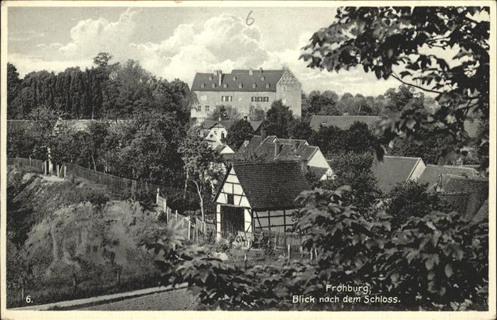 Frohburg Schloss Fachwerk