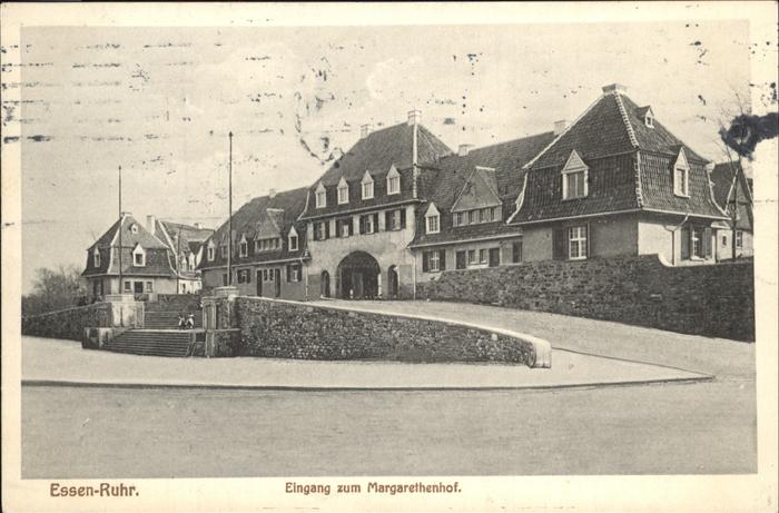 Essen Ruhr Margarethenhof Eingang