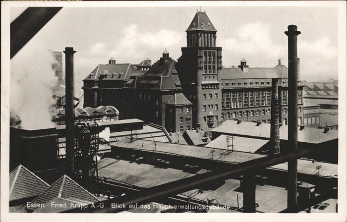 Essen Ruhr Krupp AG Hauptverwaltungsgebäude