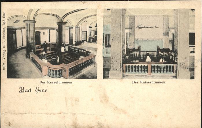 Bad Ems Kesselbrunnen Kaiserbrunnen