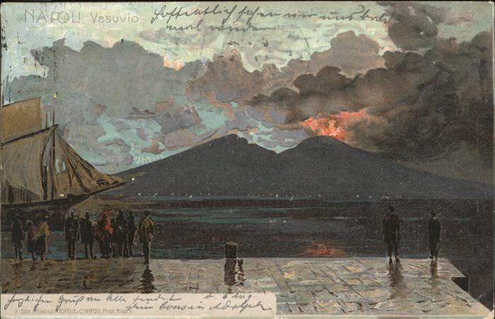 Napoli Neapel Vesuvio