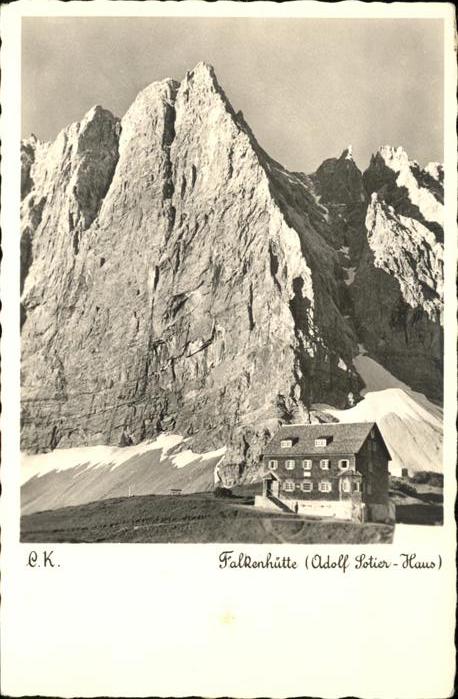 Karwendel Falkenhütte Adolf Sotier Haus