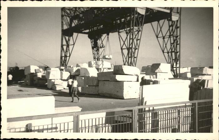 Italien Italia Italy Cararra Förderung Steinbruch